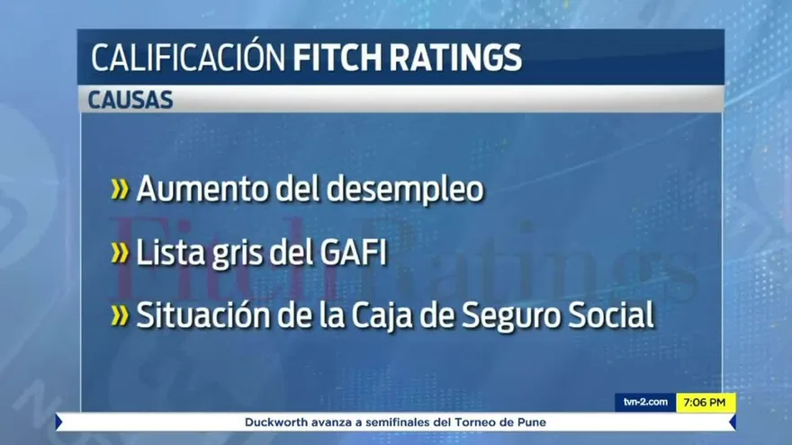 Surgen reacciones tras calificación negativa de Fitch Ratings