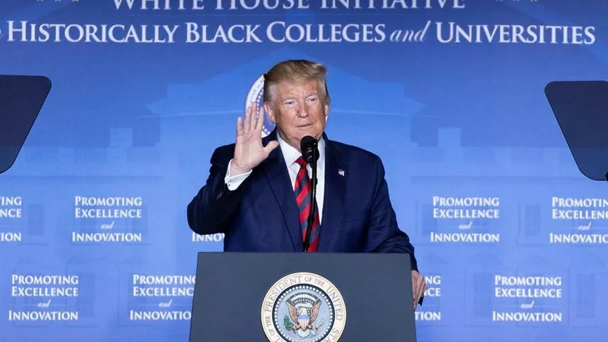 Donald Trump, presidente de Estados Unidos.