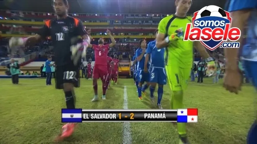 Resumen primer tiempo - El Salvador 1-2 Panam