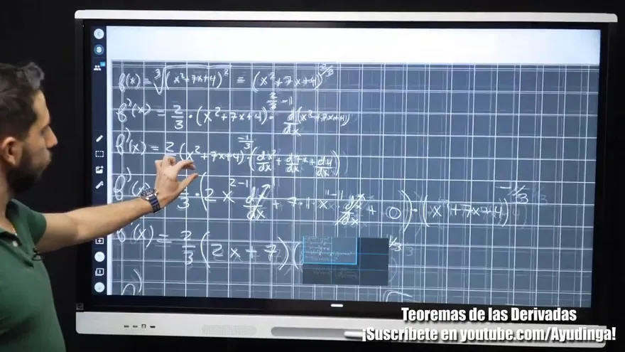 Ayudinga Matemáticas 12° - Teoremas de las Derivadas _ Ejercicios de Ejemplo (Parte II) 7 de agosto de 2020 6179516983001