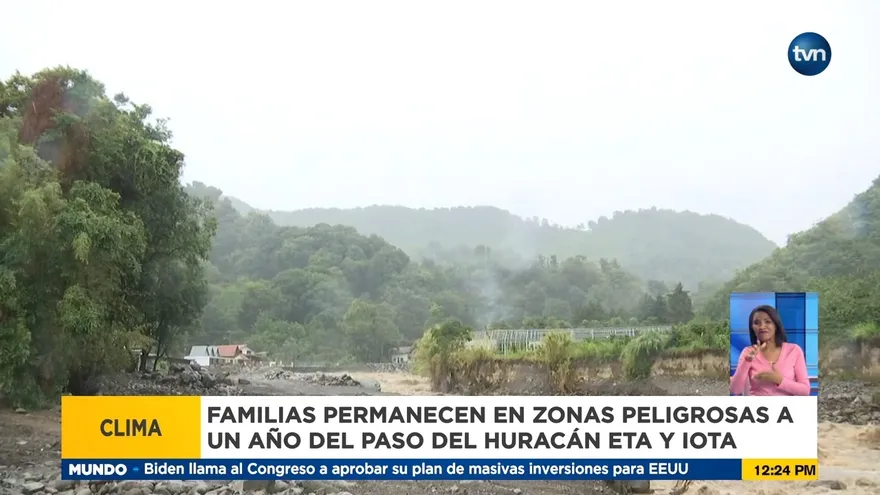 Familias afectadas en Tierras Altas