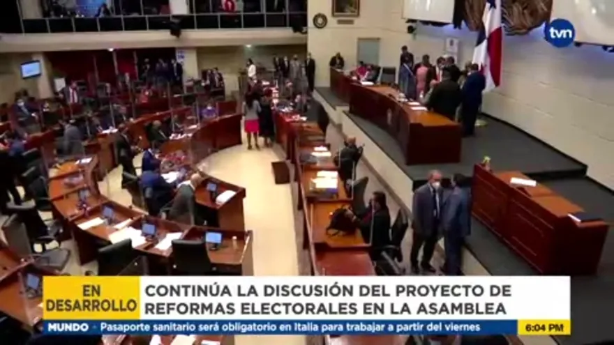Continúa la discusión del proyecto de reformas electorales