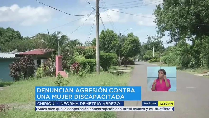 Golpean a mujer con discapacidad en Chiriquí