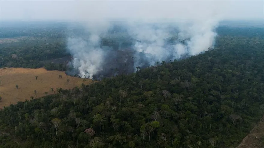 Ayuda del G7 por incendios en Brasil excluye la aportación de Francia