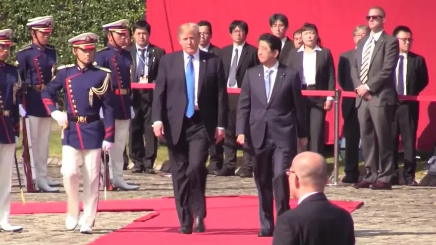 Corea del Norte y el proteccionismo centrarán la cumbre entre Abe y Trump