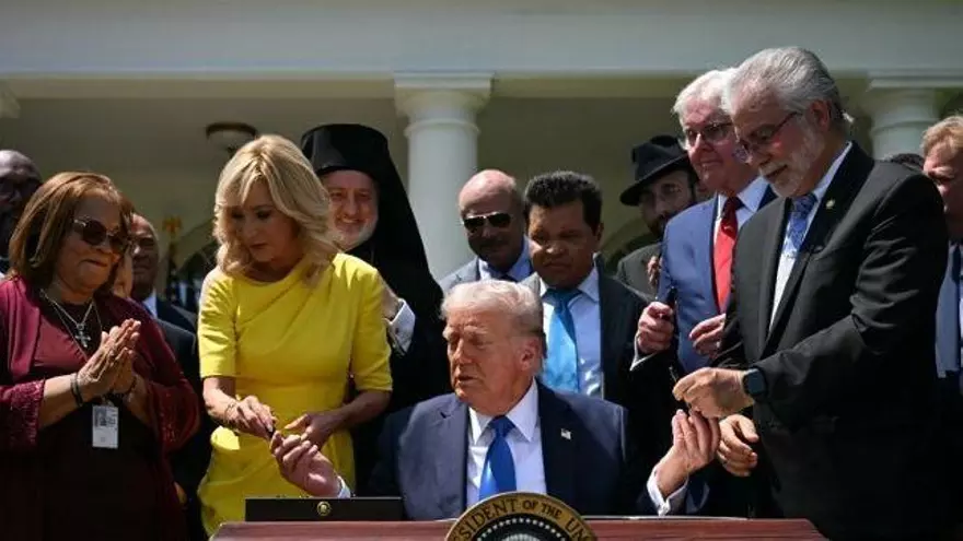 Donald Trump en el Día Nacional de la Oración