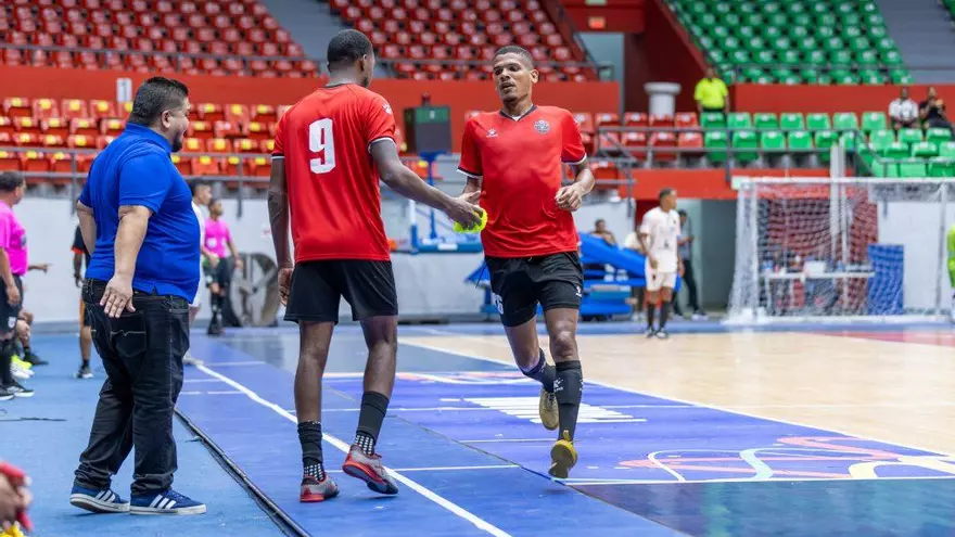 Jugadores del equipo de futsal Villa 9