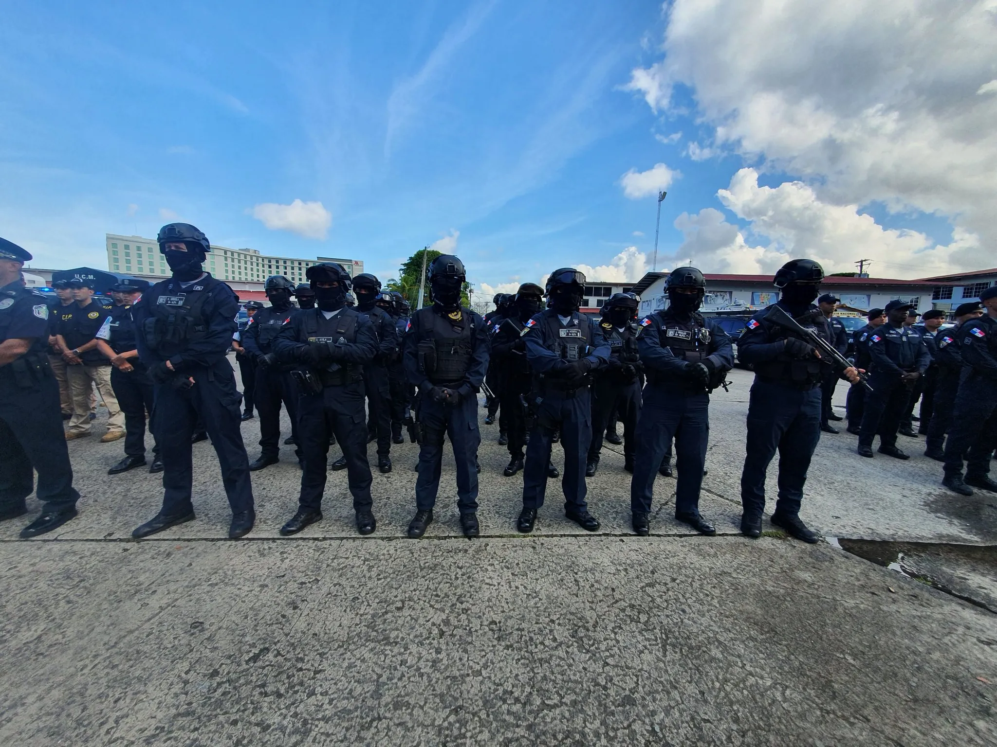 Miembros de la Policía Nacional.
