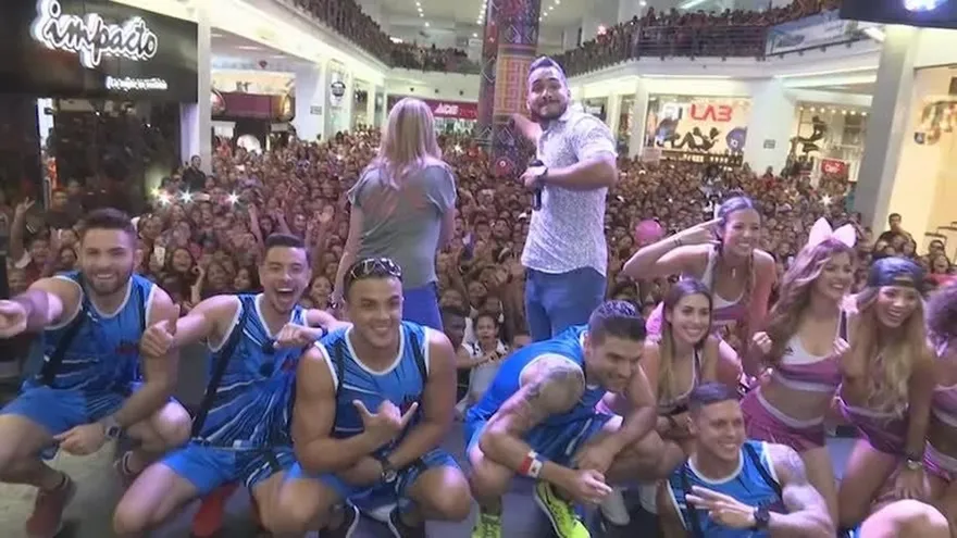 Más de 15.000 personas compartieron con los guerreros en Los Andes Mall