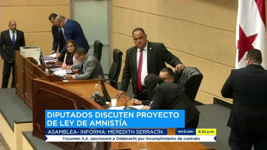 Discusión de la amnistía tributaria