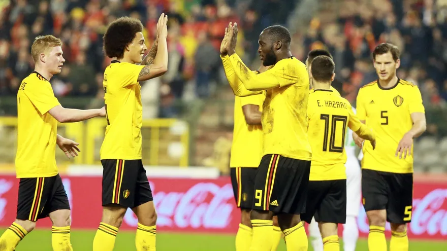 Bélgica, rival de Panamá en Rusia 2018,  golea a Arabia Saudita