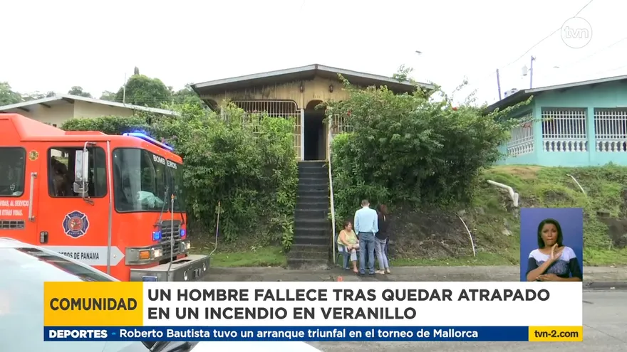 Incendio en Veranillo cobra la vida de una personas