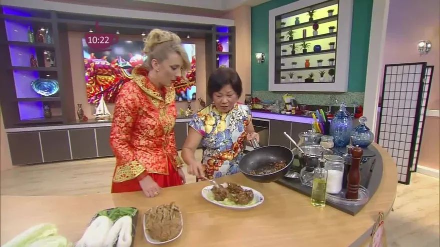 Cocina china. Fideos de frijoles nacidos