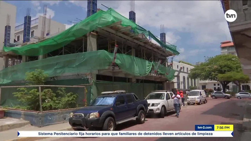 Actividad en la construcción  se desarrolla con normalidad