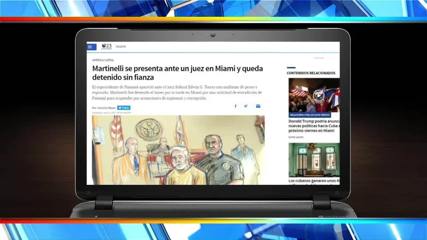 Detención de Martinelli le da la vuelta al mundo