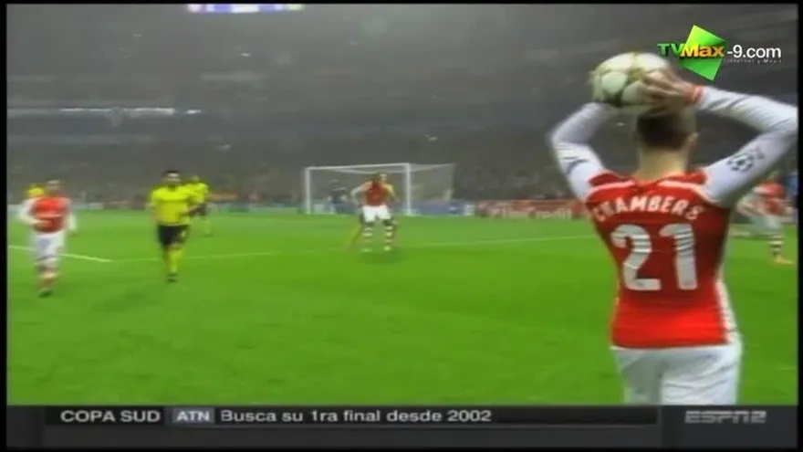 Arsenal 2 - 0 Borussia Dortmund