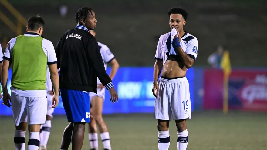 Jugadores de la selección de Guatemala
