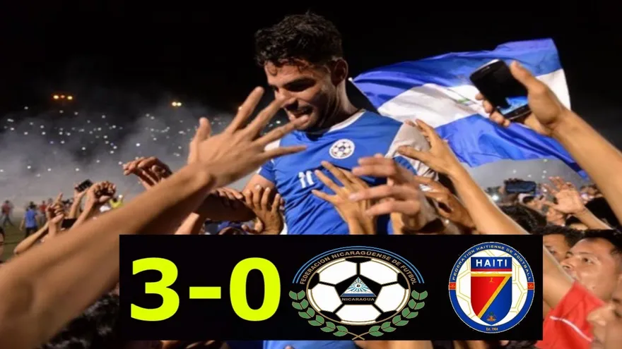 Partido de vuelta por la clasificación a Copa Oro 2017 entre  Nicaragua y Haití