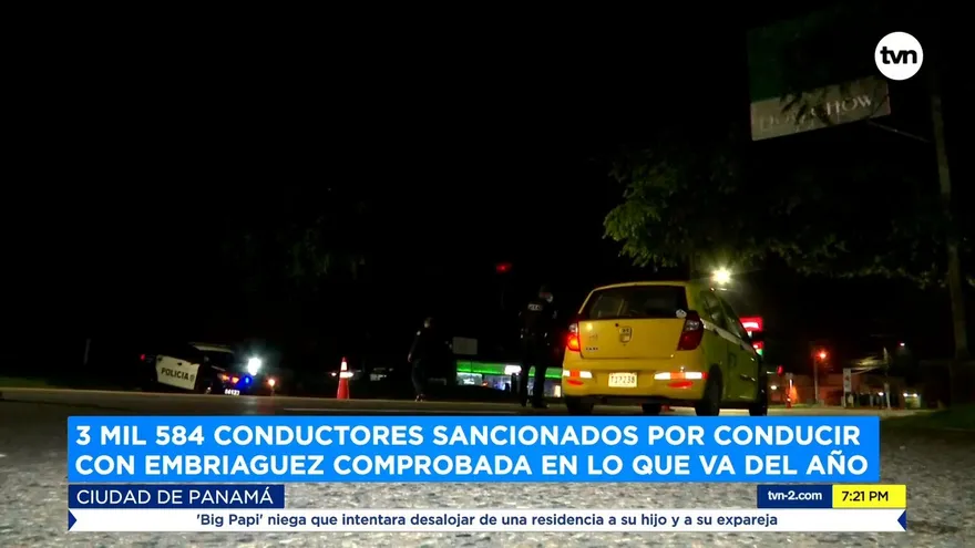 Sancionan a conductores por conducir bajo los efectos del alcohol