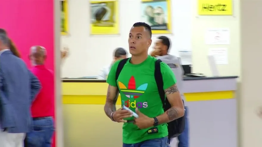 Llegada de los legionarios de la Selección de Panamá