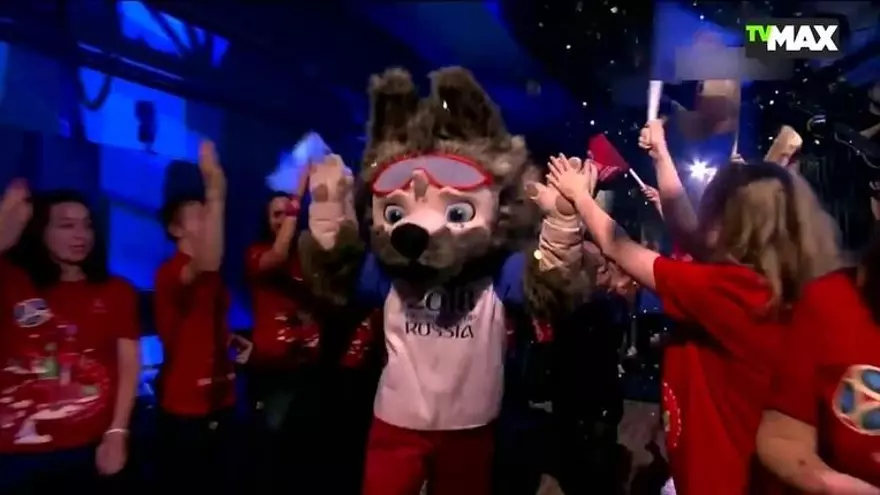 El lobo Zabivaka fue elegido como la mascota del Mundial de Rusia