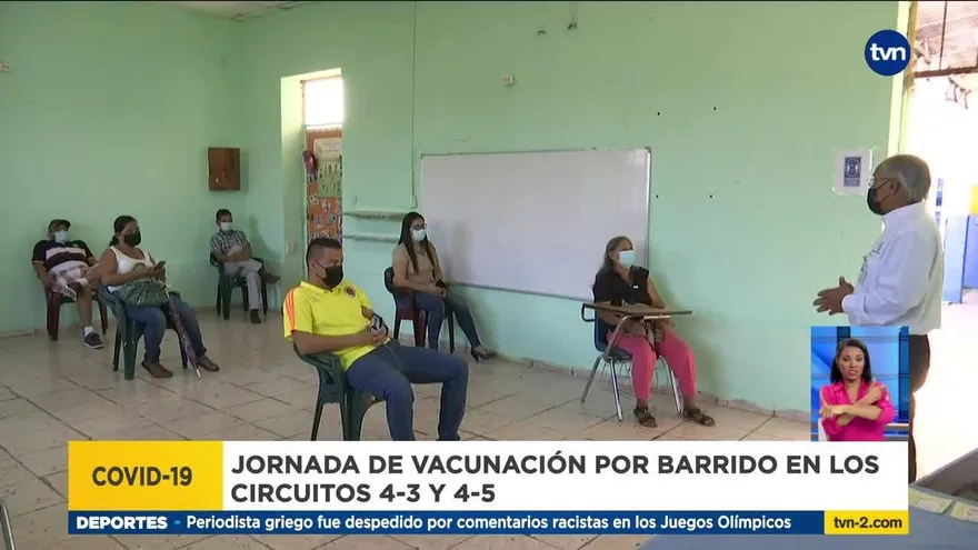 Continúa jornada de vacunación en Chiriquí