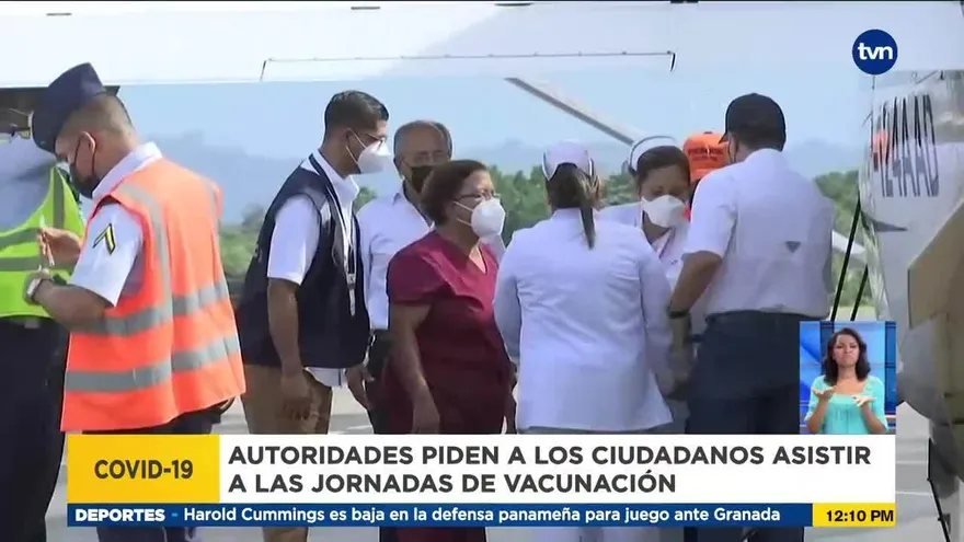 Sigue la vacunación con AstraZeneca en Chiriquí