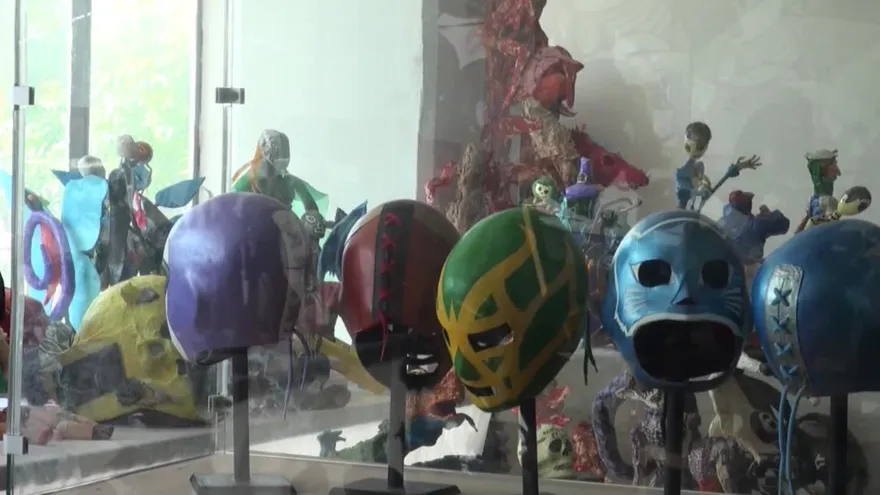 Los luchadores son la aportación mexicana a la mayor colección de juguetes del mundo