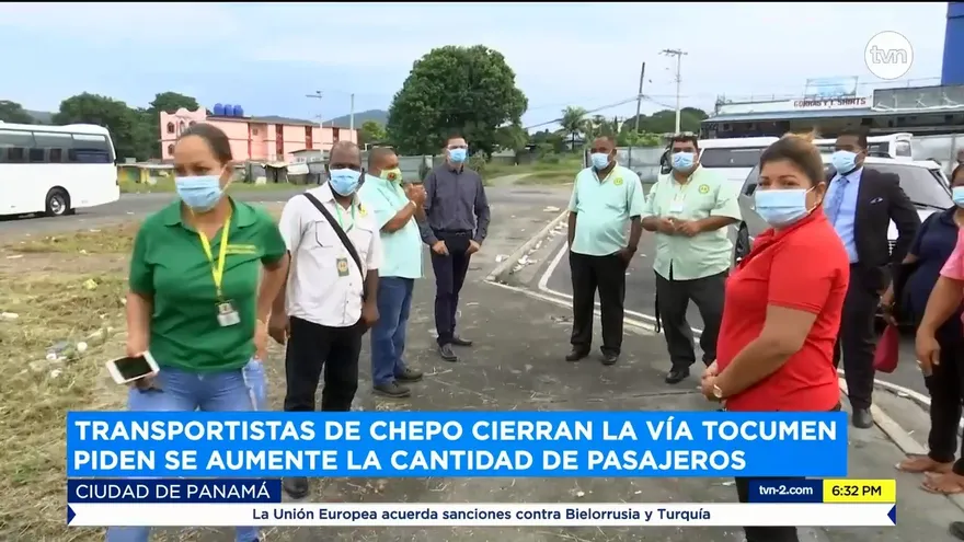 Transportistas de Chepo piden se aumente la cantidad de pasajeros