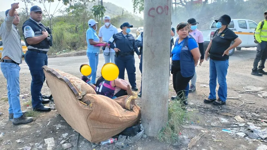 Detectan menores realizando reciclaje dentro del vertedero de Cerro Patacón