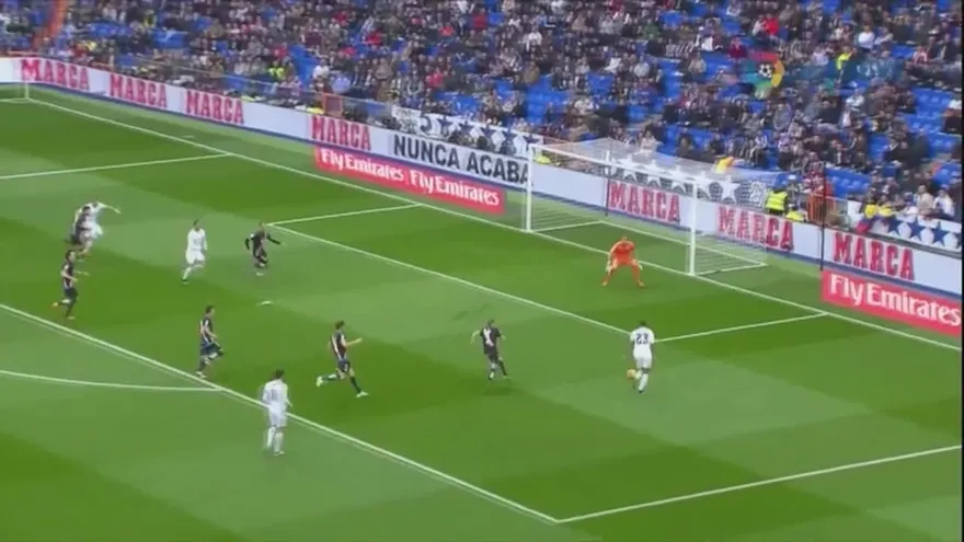 Real Madrid le metió 10 goles a Rayo Vallecano