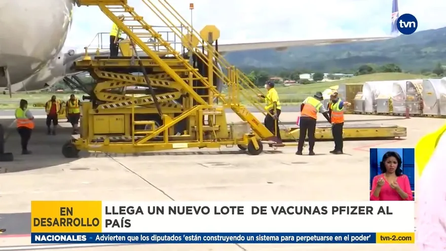Llega nuevo lote de la vacuna de Pfizer