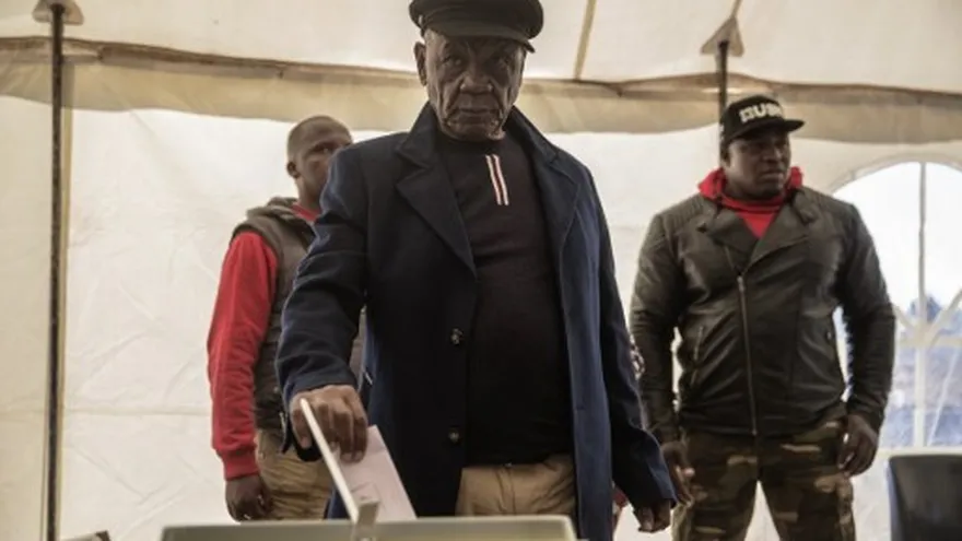 El primer ministro de Lesoto, Thomas Thabane