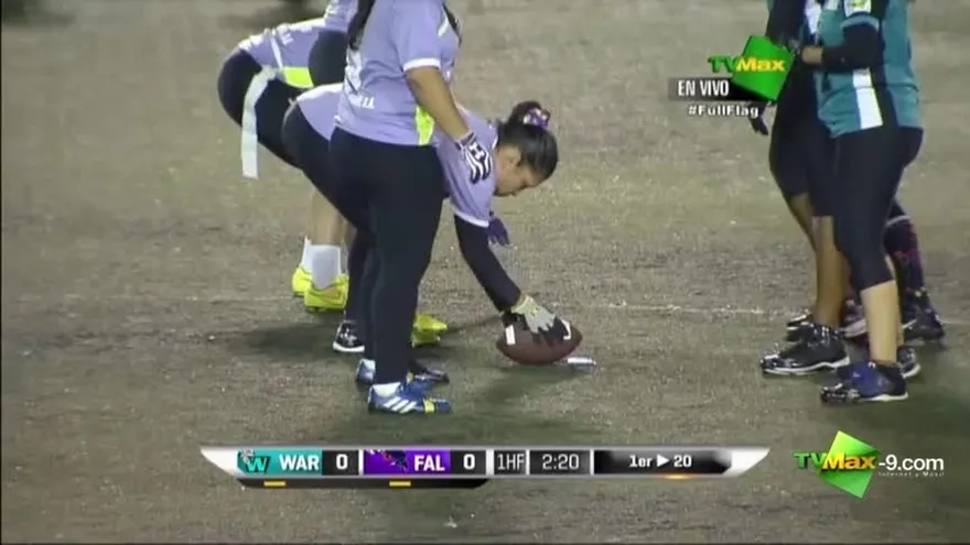 María Visuetti anotó para el triunfo de Falcons 0-6