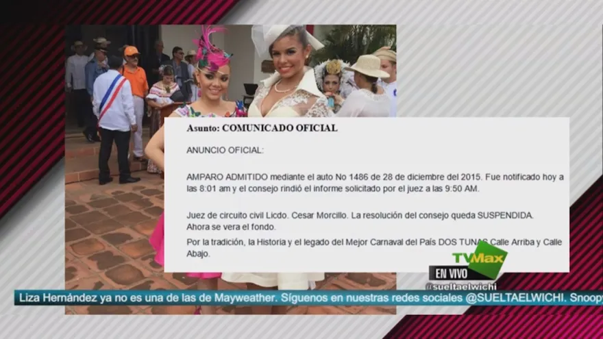 Sigue el tira y jala del carnaval Tableño