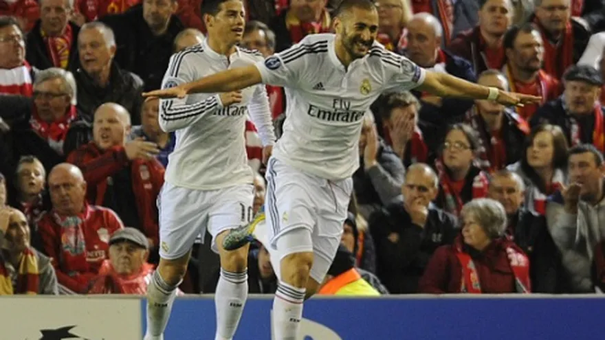 El Madrid conquista Anfield y reta al Barça