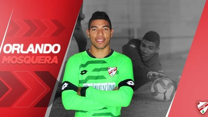 "Cuti" Mosquera juega en el Boluspor de Turquía