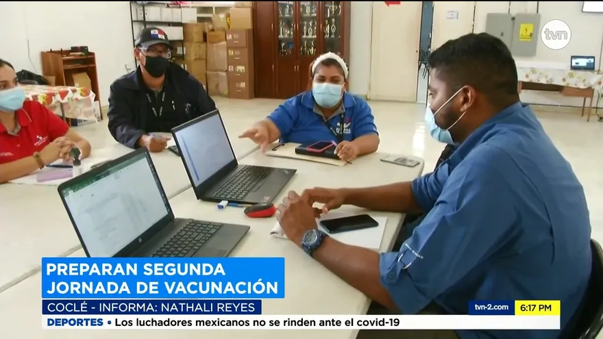 Coclé se alista para jornada de vacunación