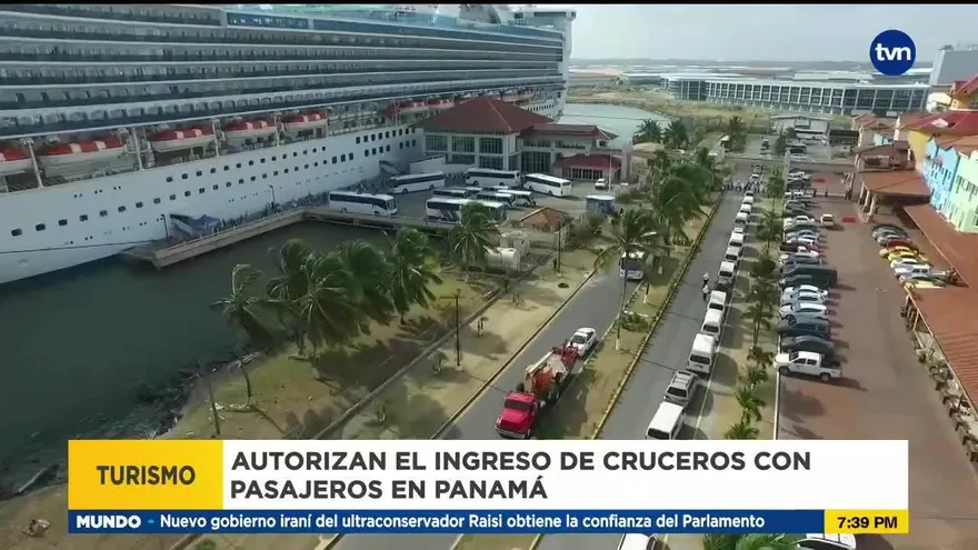 Autorizan el ingreso de cruceros con pasajeros en aguas panameñas