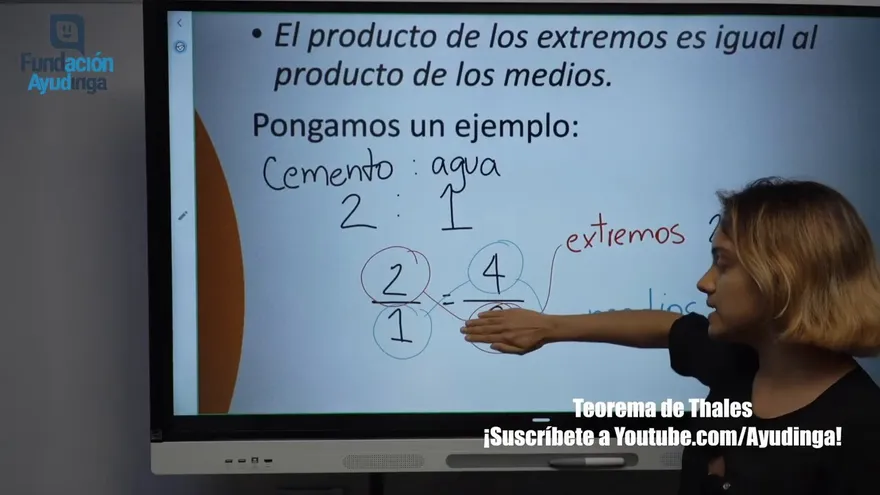 Ayudinga Matemáticas 10° - Teorema de Thales - Teoría y Concepto 1 de junio de 2020