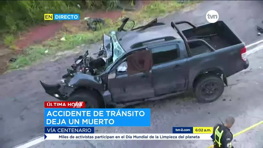 Un muerto por accidente de tránsito en la