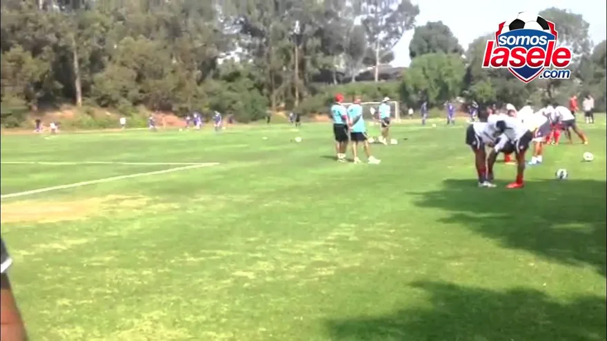 En directo el entrenamiento de la Sele de hoy jueves desde California