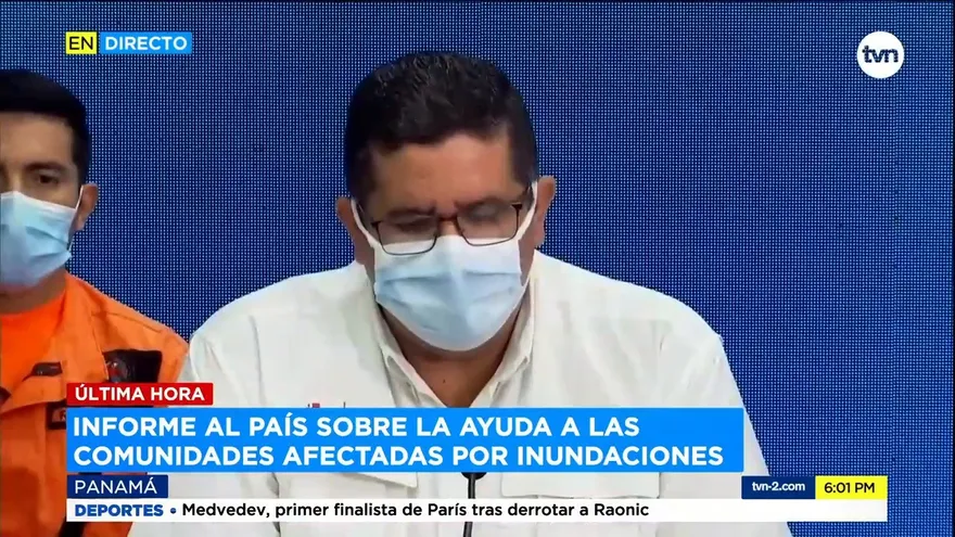 Gobierno presenta informe sobre las afectaciones en el oeste del país
