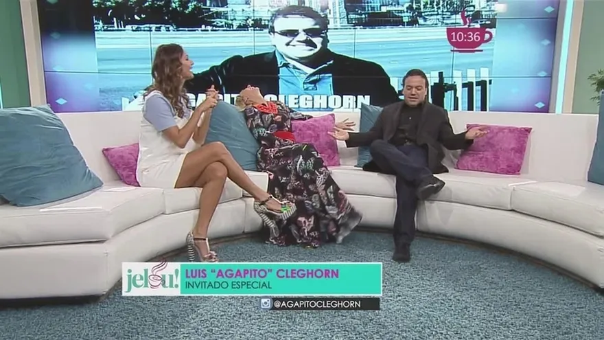 Luis  "Agapito" Cleghorn habló de su salto de presentador de la Cáscara a la Política