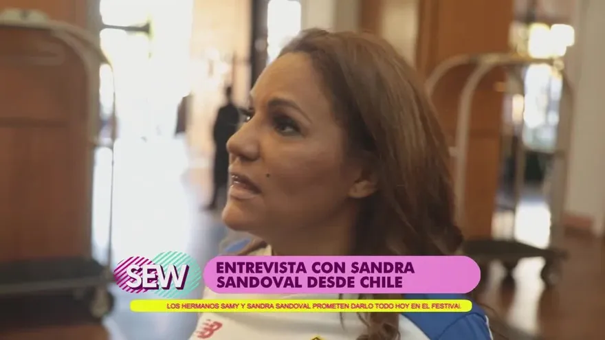 Entrevista en exclusiva con Sandra Sandoval previo a su presentación en Viña del Mar