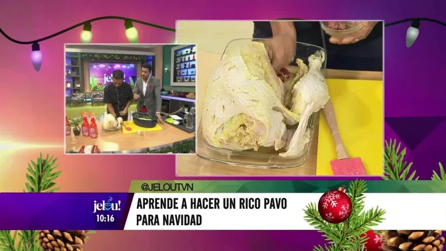 Aprende a hacer un rico pavo para navidad