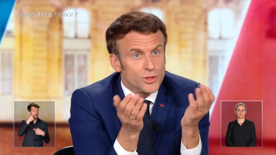 Debate presidencial en Francia tuvo lugar cuatro días antes de la segunda vuelta.