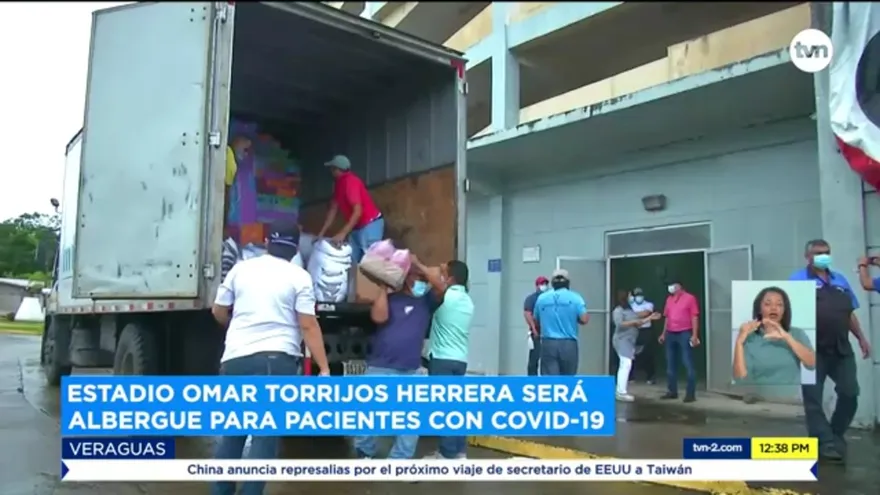 Estadio Omar Torrijos será albergue para pacientes COVID-19