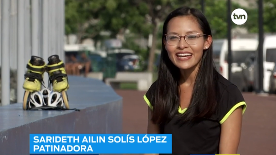 La patinadora guna Sarideth Ailín Solís llegó sexta en París