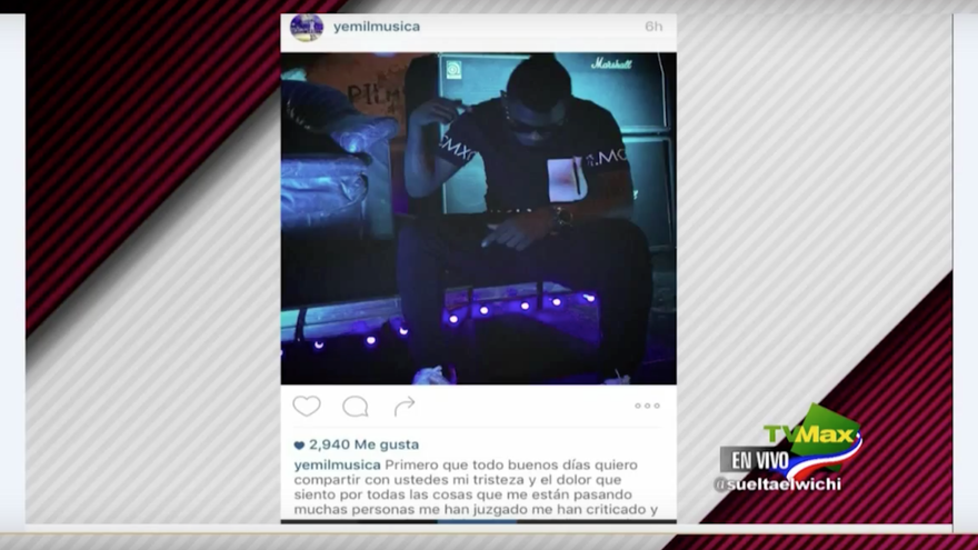El cantante Yemil se disculpa por los vídeos sexuales que circulan de él